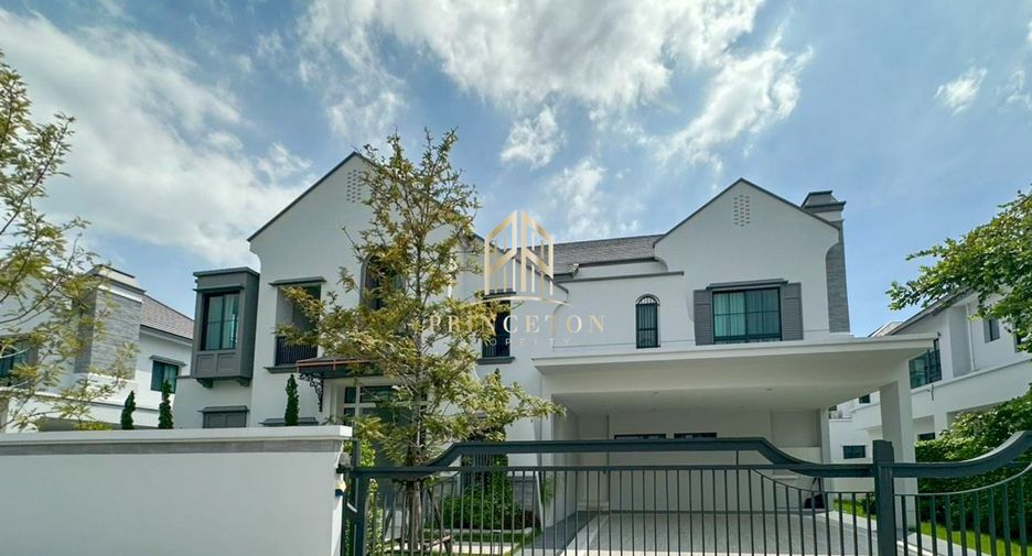 For rent and for sale 4 bedrooms house in Bang Phli, Samut Prakan