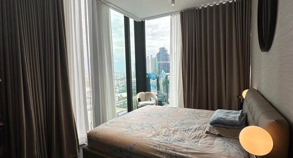 For rent 2 bedrooms condo in Sathon, Bangkok