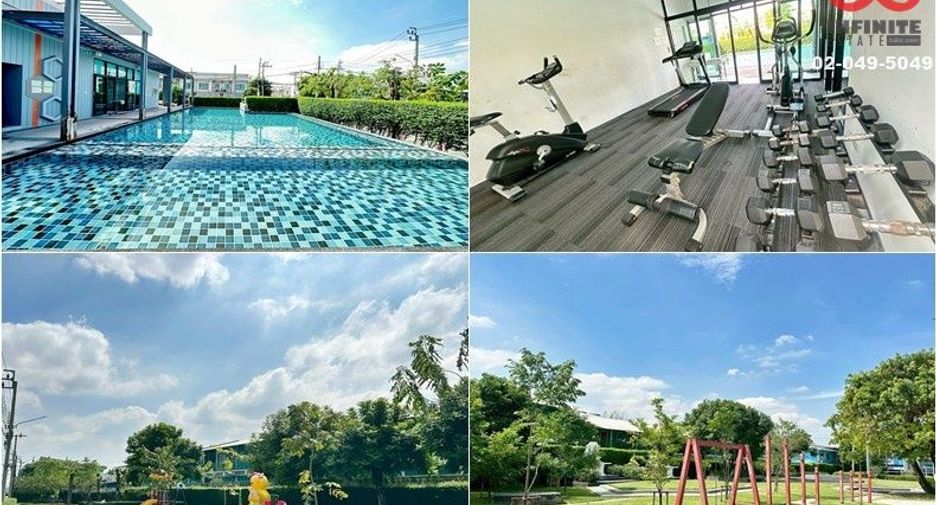 À vendre 3 chambres maison de ville à Bang Bua Thong, Nonthaburi