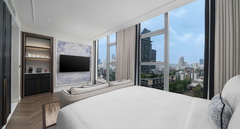 Serviced Apartment zur Miete mit 1 Zimmer in Watthana, Bangkok