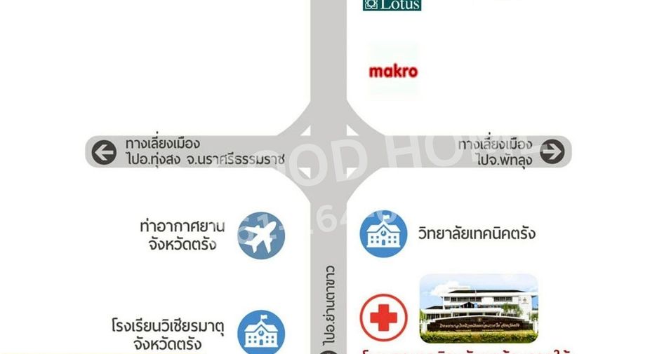 For sale land in Mueang Trang, Trang