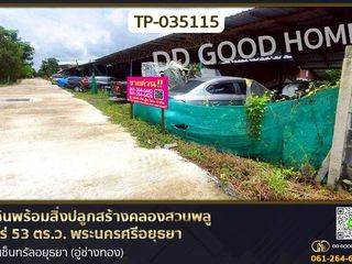 ขาย ที่ดิน ใน พระนครศรีอยุธยา, พระนครศรีอยุธยา