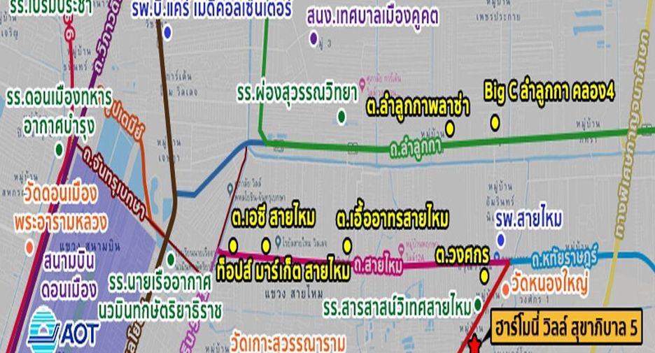 Haus zum Kauf mit 4 Zimmer in Sai Mai, Bangkok