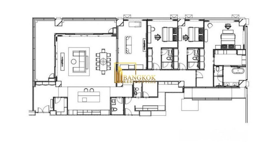 For rent and for sale 3 bedrooms condo in Pathum Wan, Bangkok