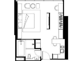 Apartamento con servicios en alquiler de 1 habitaciones en Watthana, Bangkok