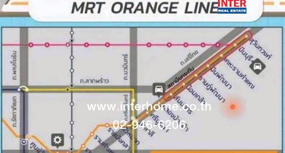 For sale 1 bed condo in Saphan Sung, Bangkok