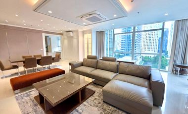 Condo en alquiler de 3 habitaciones en Pathum Wan, Bangkok