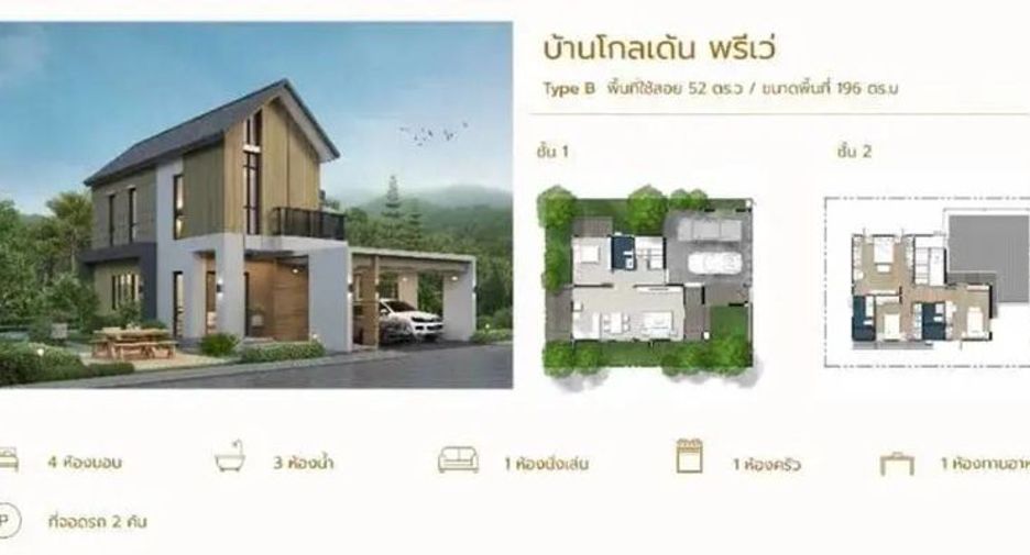 Аренда и продажа 4 спальни дом в Mueang Chon Buri, Чонбури