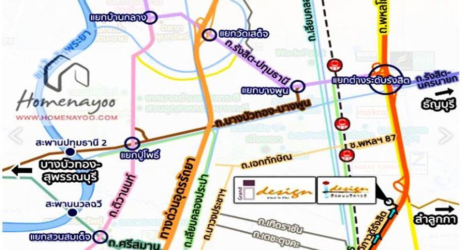 For sale 3 bedrooms townhouse in Don Mueang, Bangkok