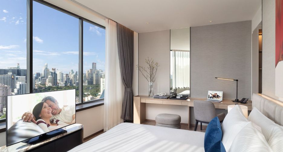 Apartamento con servicios en alquiler de 3 habitaciones en Sathon, Bangkok