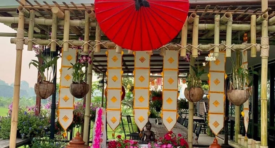Hotel en alquiler y en venta de 9 habitaciones en San Pa Tong, Chiang Mai