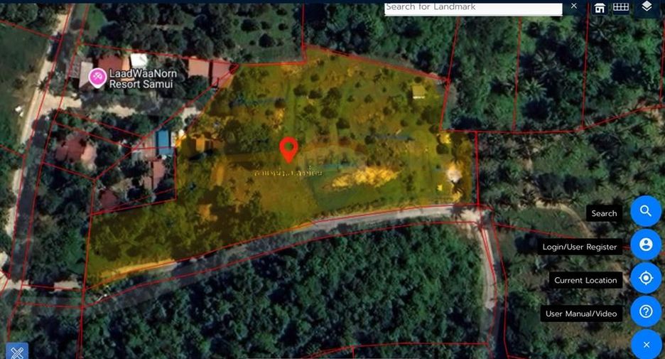 For sale land in Ko Samui, Surat Thani