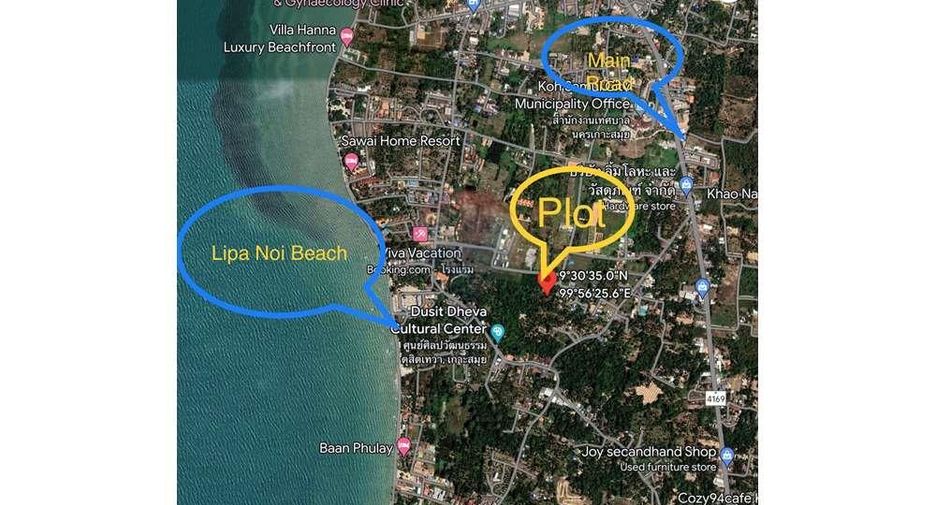 For sale land in Ko Samui, Surat Thani