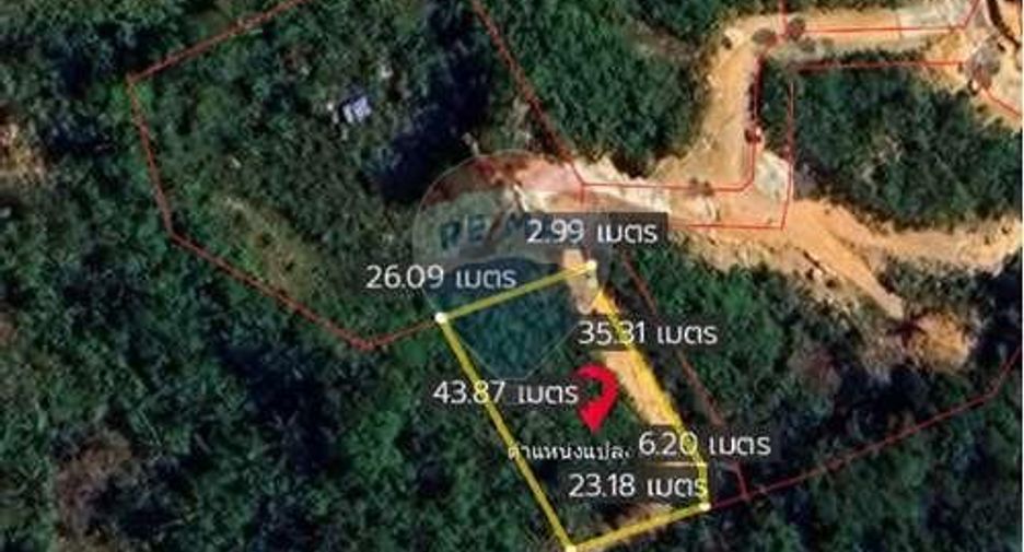 For sale land in Ko Samui, Surat Thani