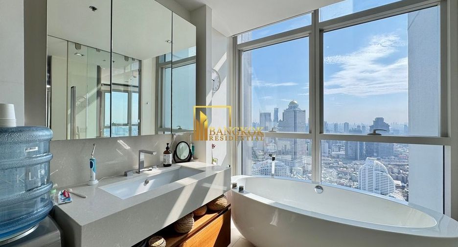 For rent and for sale 3 bedrooms condo in Sathon, Bangkok