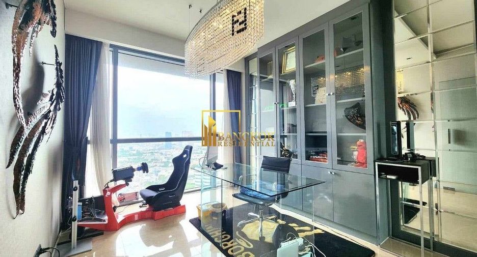 For rent and for sale 3 bedrooms condo in Yan Nawa, Bangkok