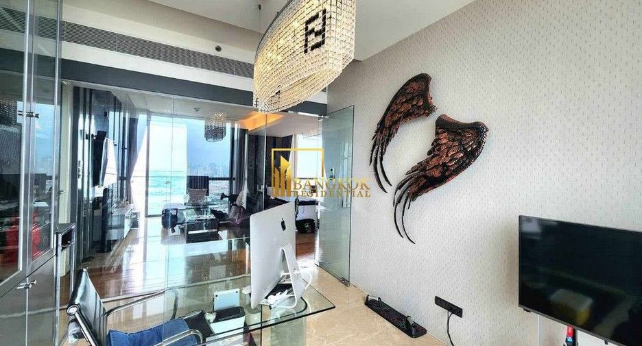 For rent and for sale 3 bedrooms condo in Yan Nawa, Bangkok