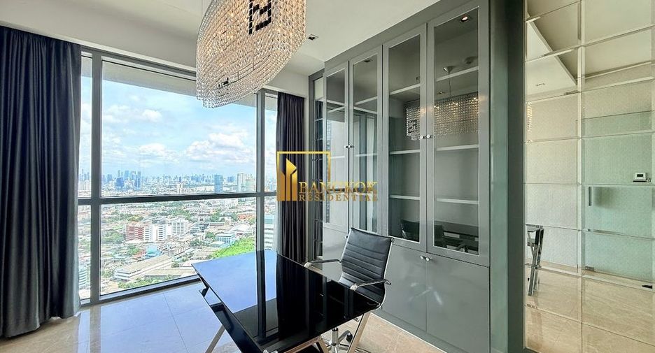 For rent and for sale 3 bedrooms condo in Yan Nawa, Bangkok