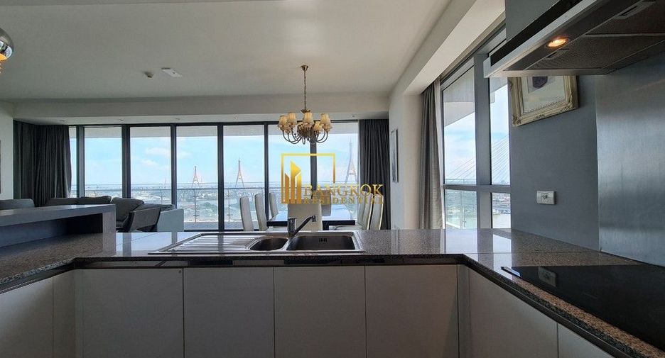 For rent and for sale 3 bedrooms condo in Yan Nawa, Bangkok
