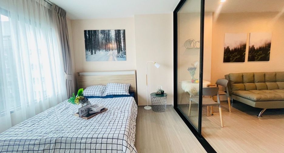 For rent 1 bed condo in Mueang Samut Prakan, Samut Prakan