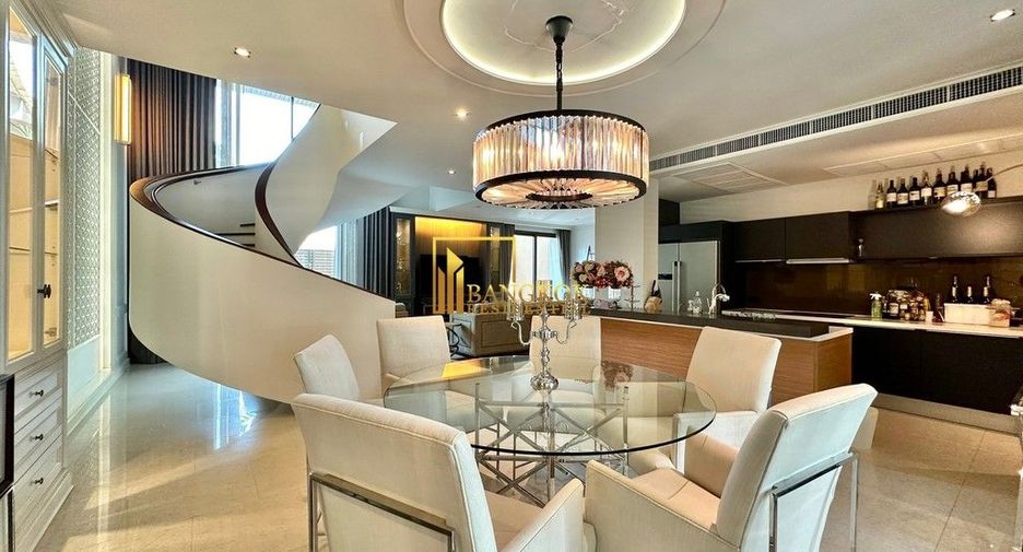 À louer et à vendre 3 chambres condo à Yan Nawa, Bangkok