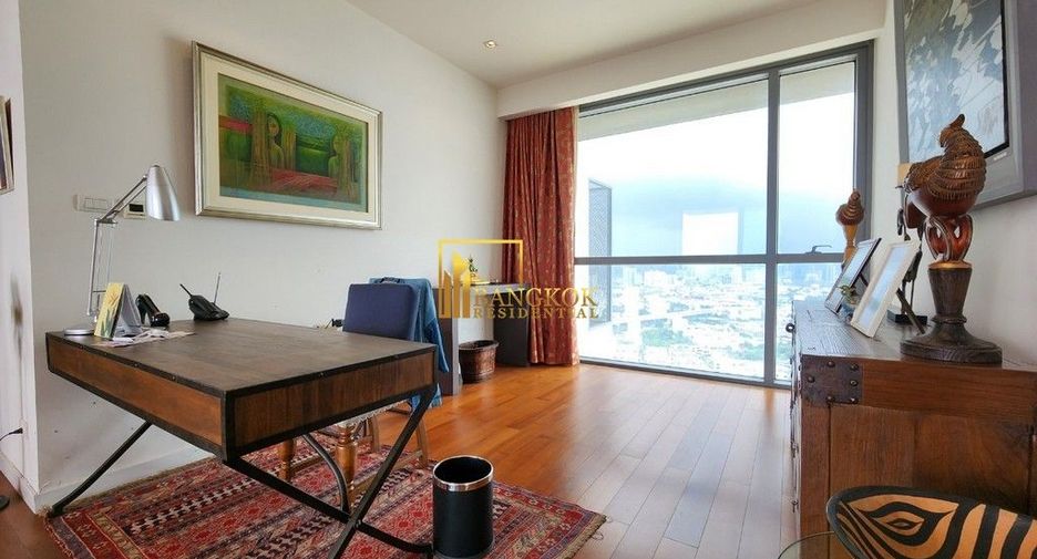 For rent and for sale 3 bedrooms condo in Yan Nawa, Bangkok