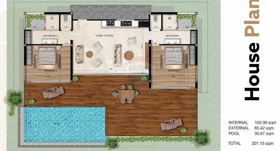 Villa zum Kauf mit 2 Zimmer in Ko Pha-ngan, Surat Thani