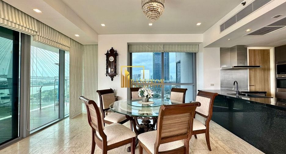 For rent and for sale 3 bedrooms condo in Yan Nawa, Bangkok