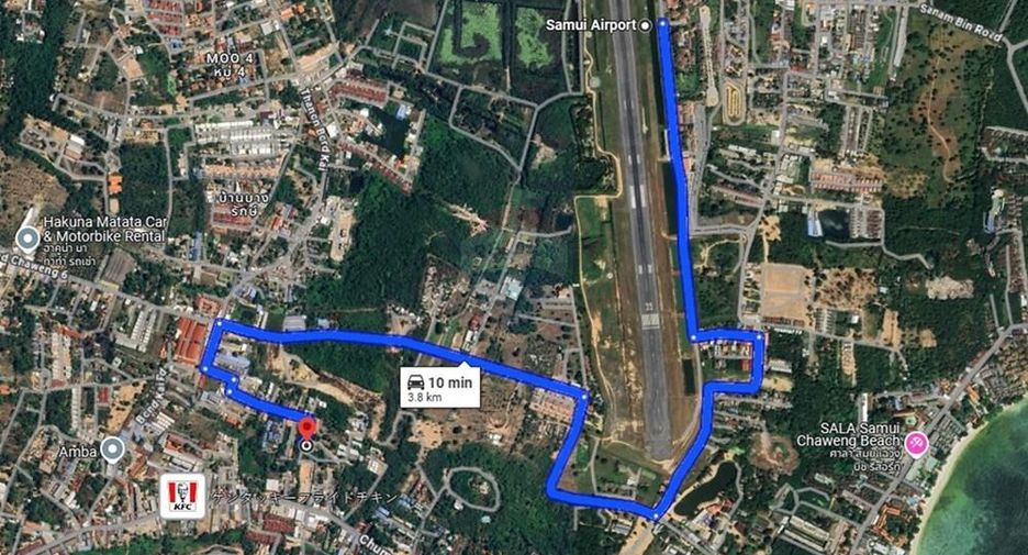 For sale land in Ko Samui, Surat Thani
