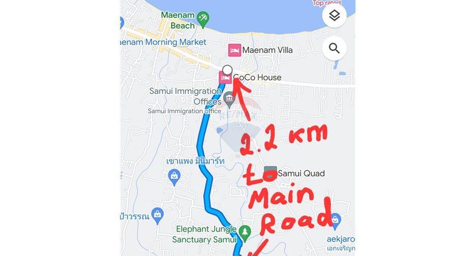For sale land in Ko Samui, Surat Thani