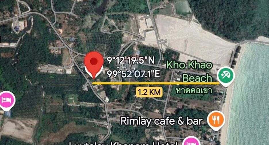 Grundstück zum Kauf in Khanom, Nakhon Si Thammarat