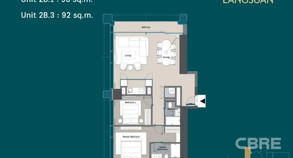 ขาย 2 ห้องนอน คอนโด ใน ปทุมวัน, กรุงเทพฯ