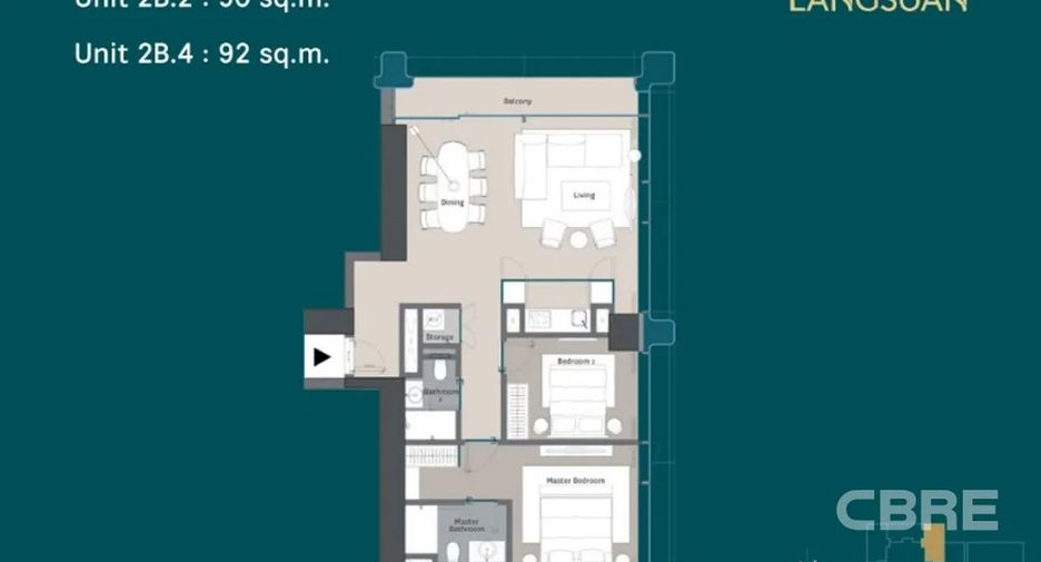 ขาย 2 ห้องนอน คอนโด ใน ปทุมวัน, กรุงเทพฯ