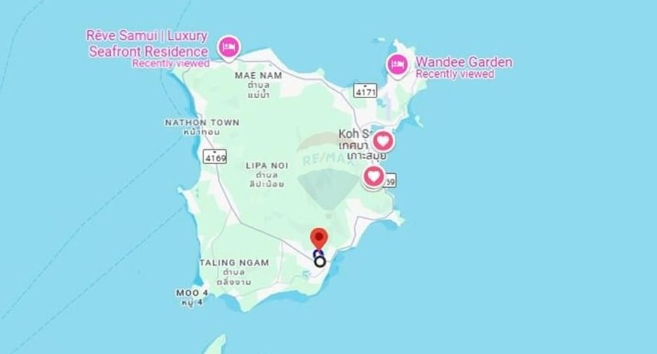 出售 土地 在 苏梅岛, 素叻