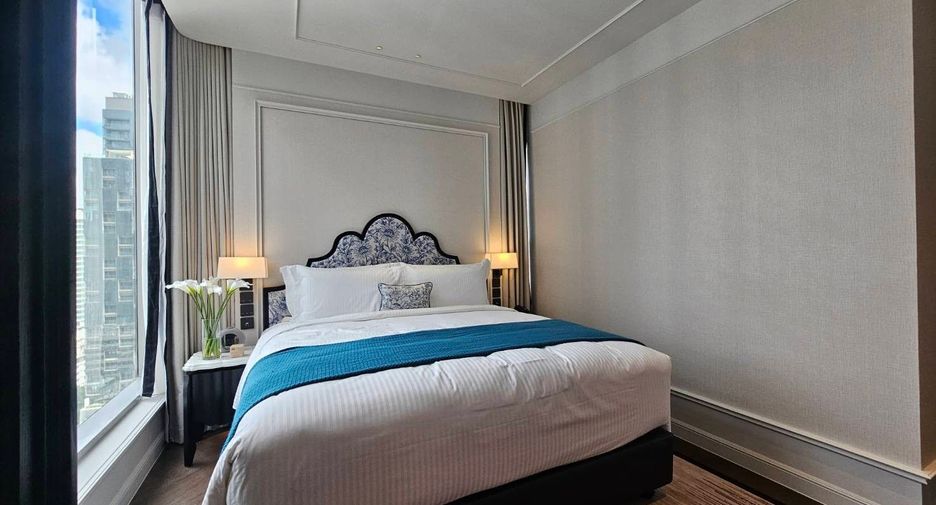 Apartamento con servicios en alquiler de 2 habitaciones en Khlong Toei, Bangkok