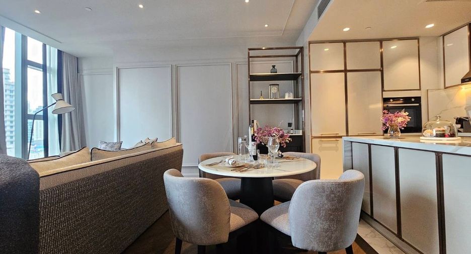 For rent 2 bedrooms serviced apartment in Khlong Toei, Bangkok