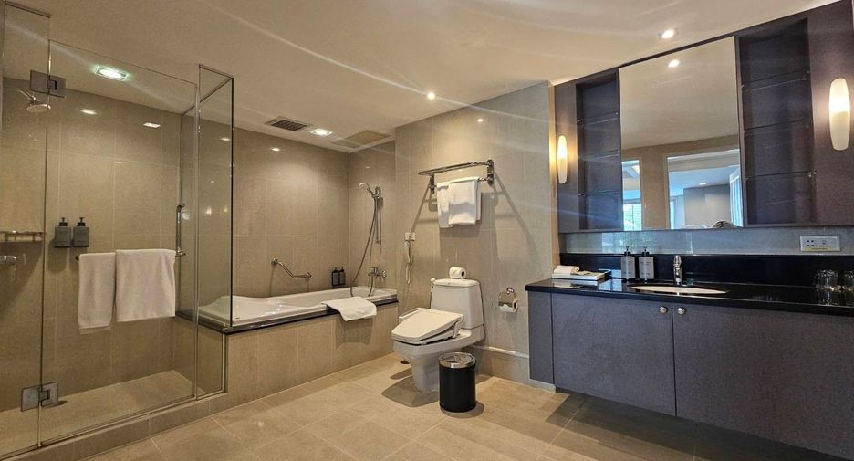 Serviced Apartment zur Miete mit 1 Zimmer in Khlong Toei, Bangkok