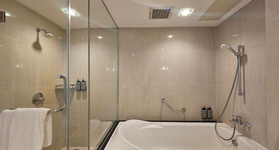 Serviced Apartment zur Miete mit 1 Zimmer in Khlong Toei, Bangkok
