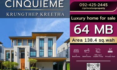 Casa en venta de 4 habitaciones en Saphan Sung, Bangkok