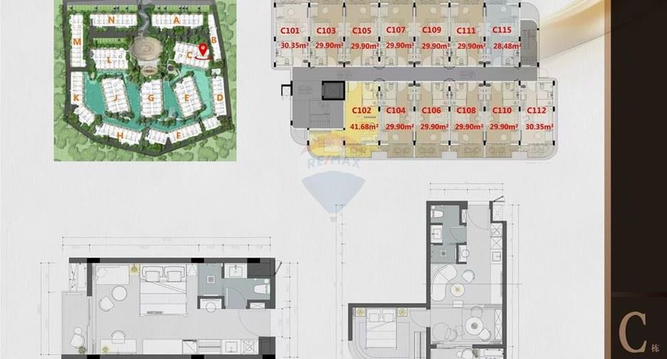 For sale 2 bedrooms condo in Ko Samui, Surat Thani