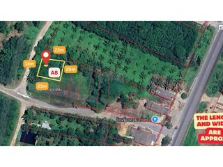 Terreno en venta en Khanom, Nakhon Si Thammarat