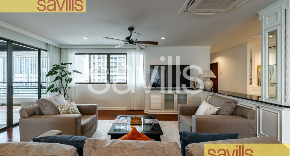 For rent 4 bedrooms condo in Khlong Toei, Bangkok