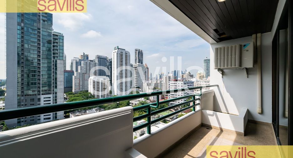 For rent 4 bedrooms condo in Khlong Toei, Bangkok