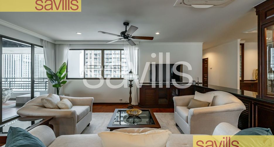 For rent 4 bedrooms condo in Khlong Toei, Bangkok