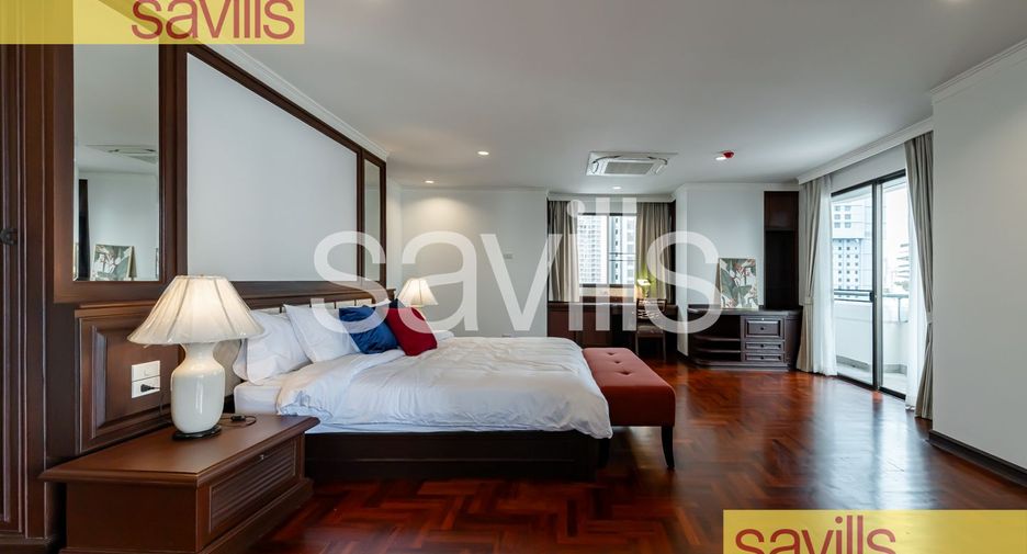 For rent 4 bedrooms condo in Khlong Toei, Bangkok