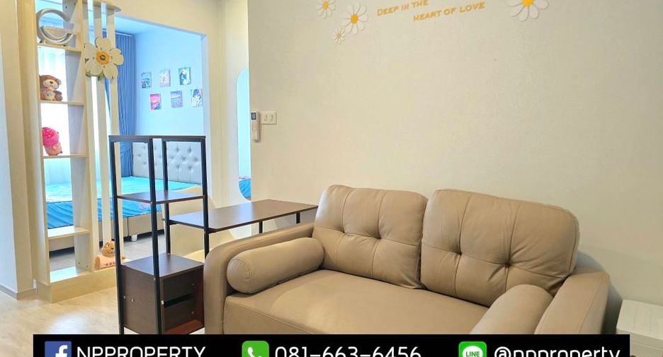 For rent 1 bed condo in Mueang Chon Buri, Chonburi