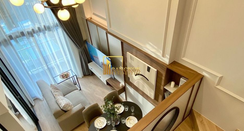 For rent 2 bedrooms condo in Huai Khwang, Bangkok
