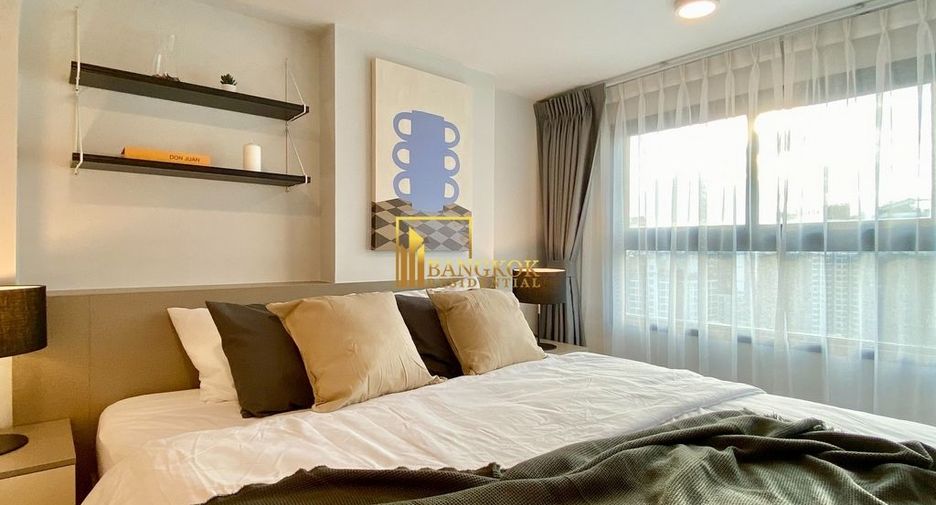 For rent 2 bedrooms condo in Huai Khwang, Bangkok