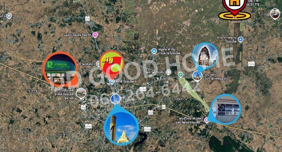 For sale land in Chiang Khwan, Roi Et