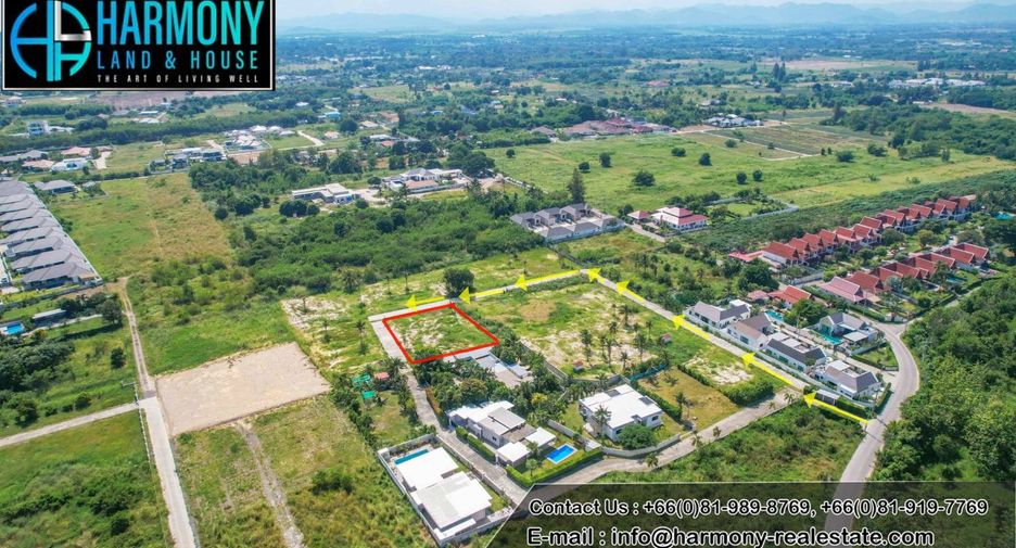 For sale land in Hua Hin, Prachuap Khiri Khan